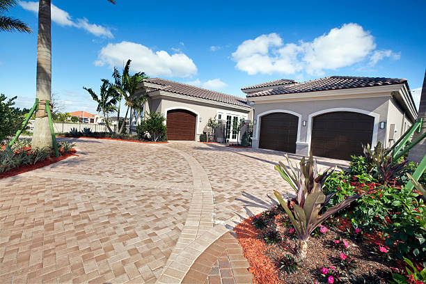 Permeable Paver Driveway in Suffolk, VA